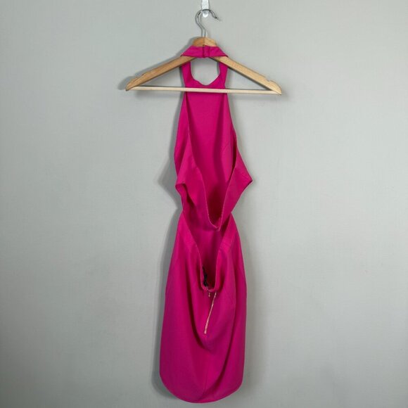 NBD x Naven Twins Begin Again Mini Dress Womens Small Rose Pink Cut Out Cocktail - Picture 5 of 15